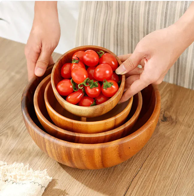 Natural Wood Bowl