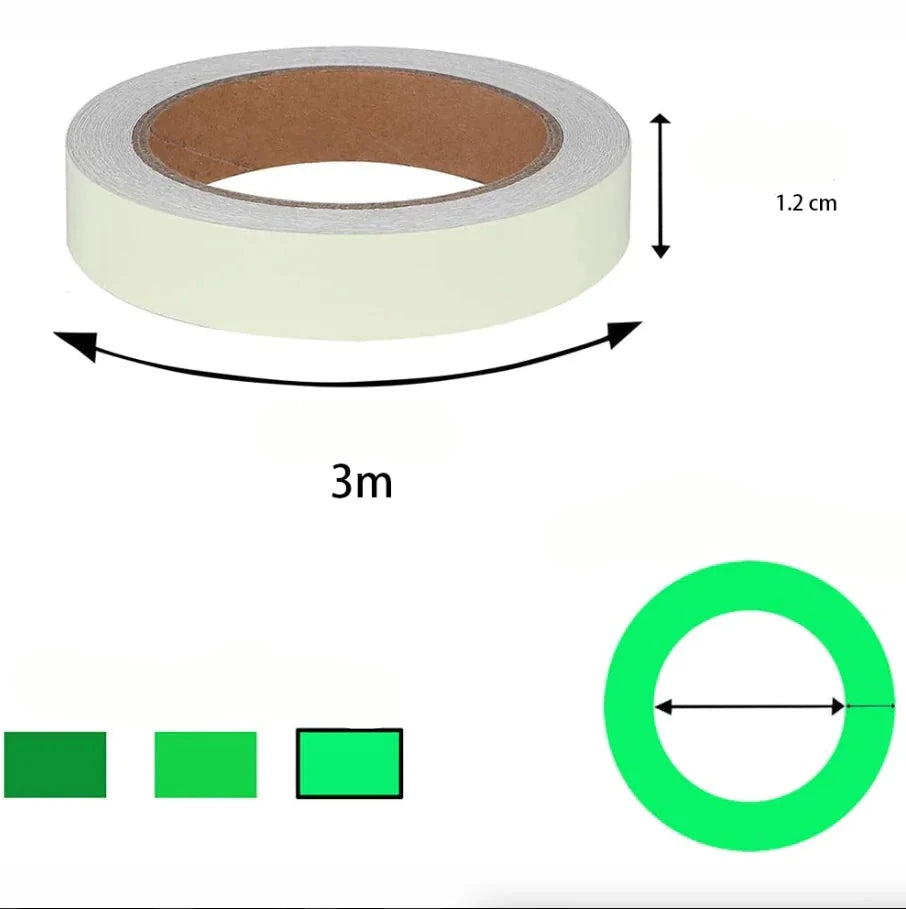 Glowing Self Adhesive Tape