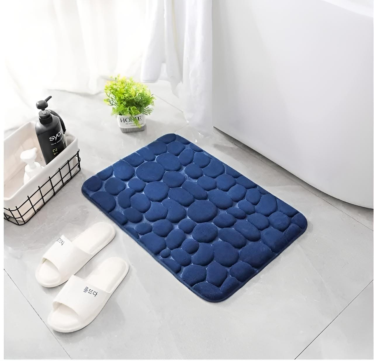 Soft Embossed Non-Slip Bathroom Mat