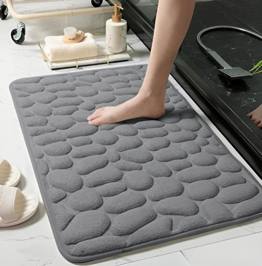 Soft Embossed Non-Slip Bathroom Mat