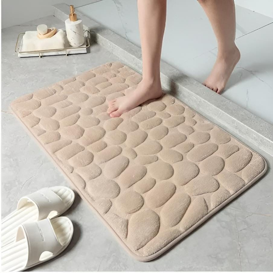 Soft Embossed Non-Slip Bathroom Mat