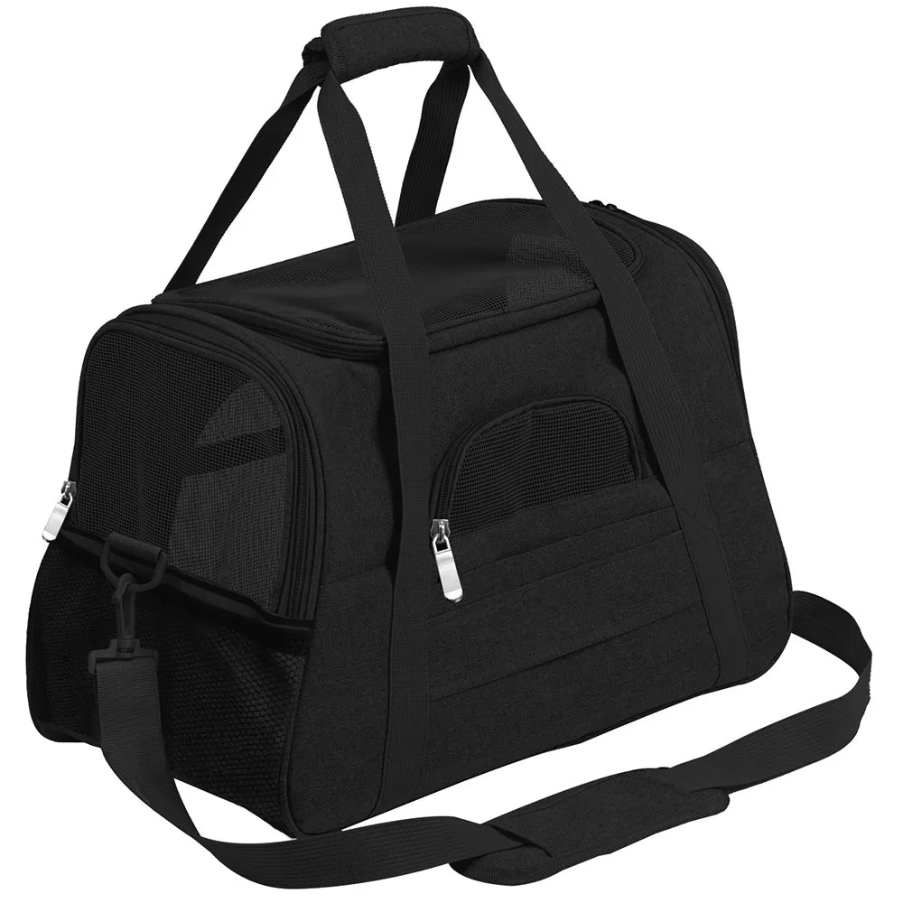 Pet Carrier Messenger Travel Bag