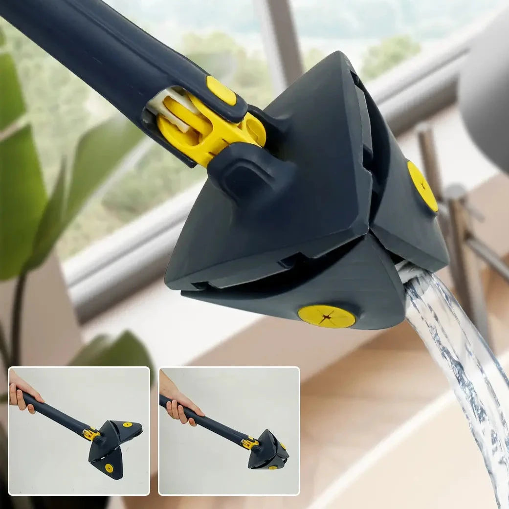 Rotatable Telescopic Triangle Mop