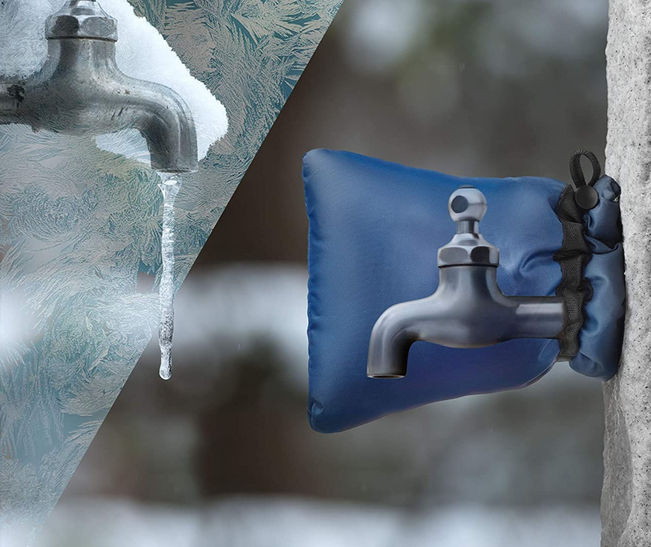 Winter Freeze Protection Outdoor Faucet Covers
