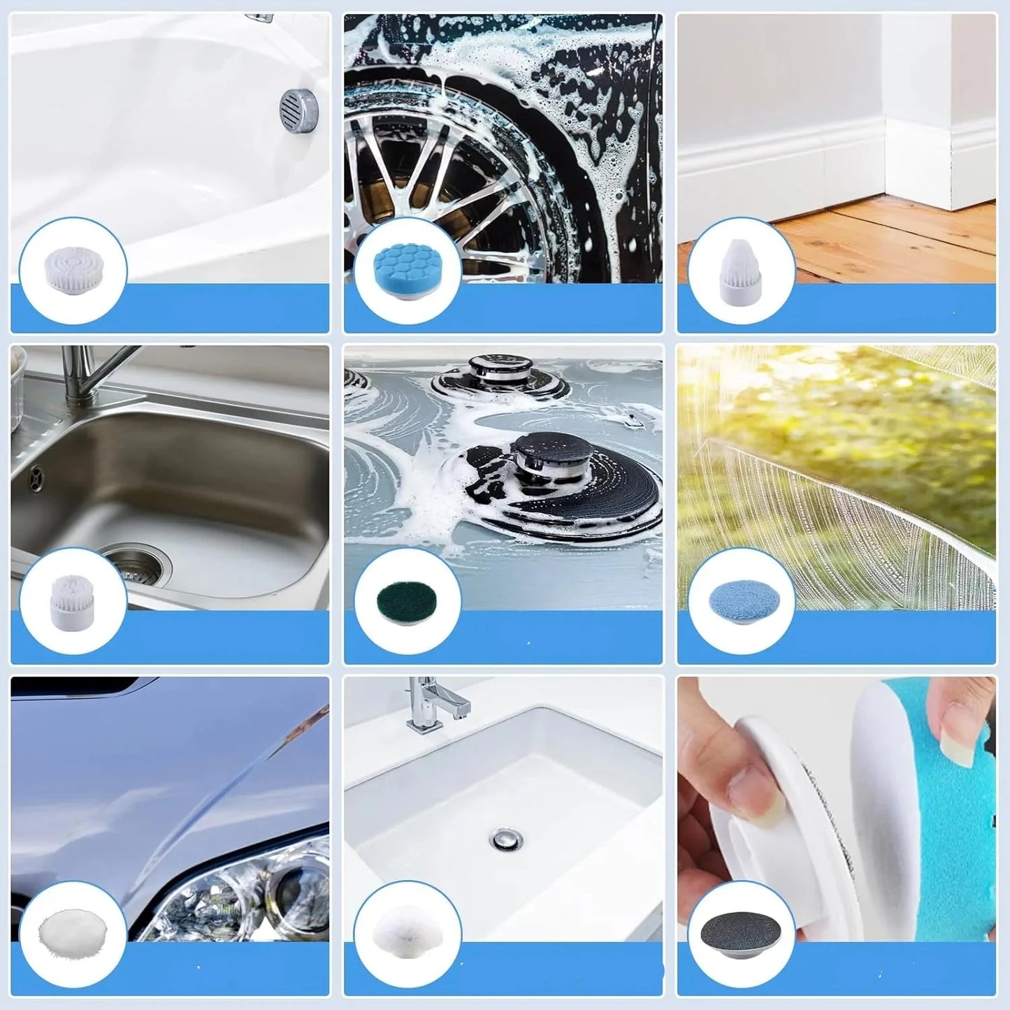 Wireless Spin Scrubber