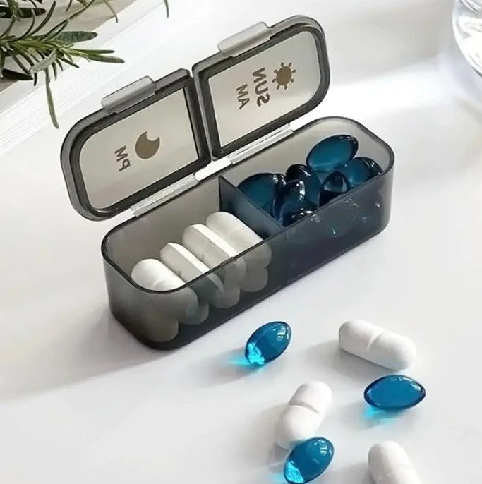 Medicine Organizer Pill Box Am Pm 7 Day