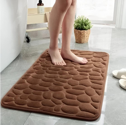 Soft Embossed Non-Slip Bathroom Mat