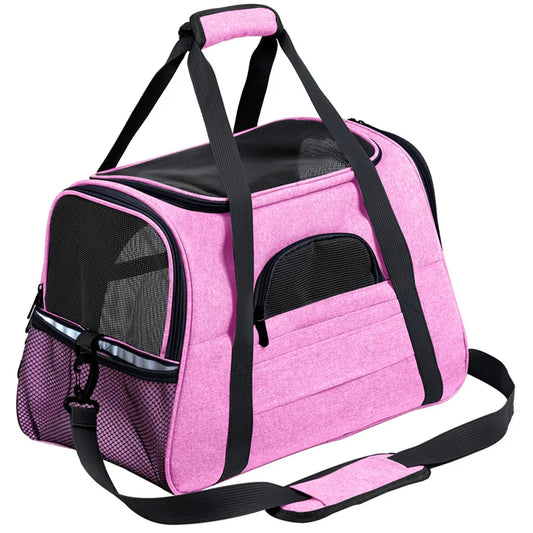 Pet Carrier Messenger Travel Bag