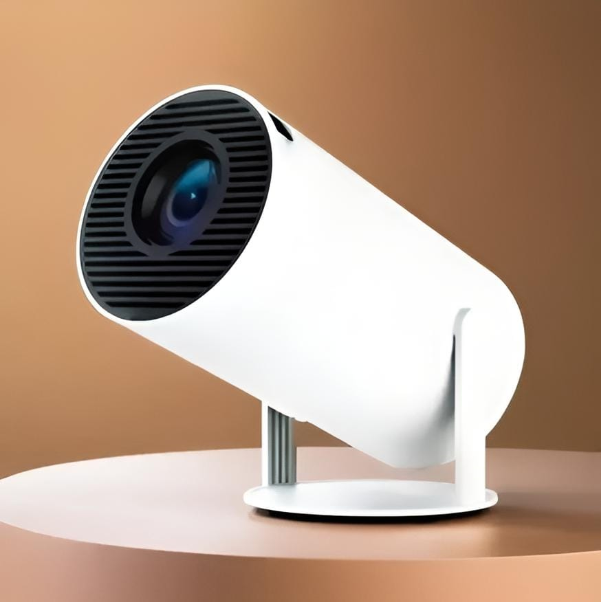 Adjustable Pivot Projector Pro for Indoor Use (White)