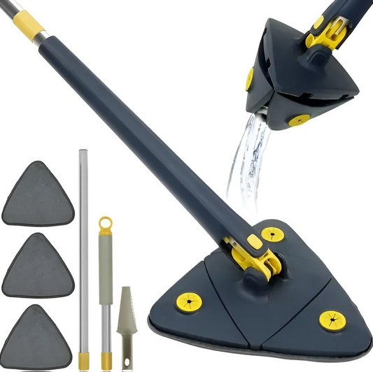 Rotatable Telescopic Triangle Mop